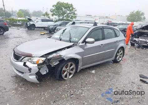 2008 Subaru Impreza Outback Sport from USA, damaged, VIN JF1GH63698H815441